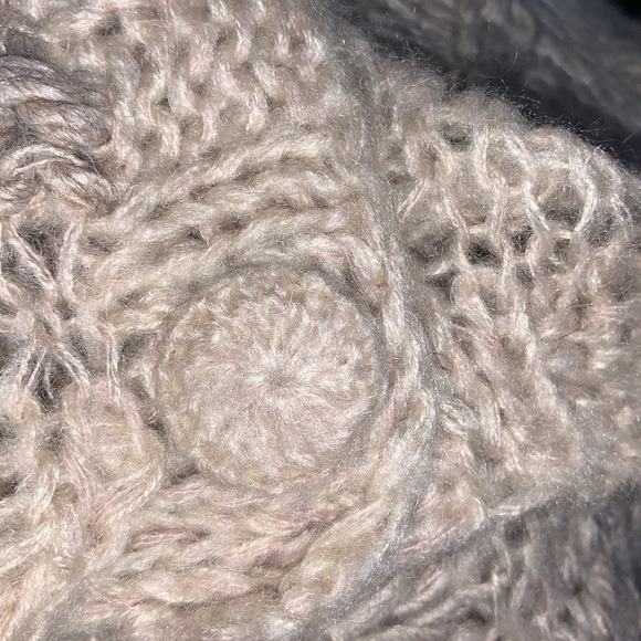 R.89 NWT Crochet Cardigan Size M/L - Picture 6 of 8